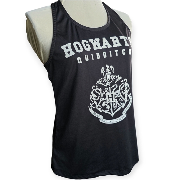 BoxLunch Harry Potter Hogwarts Quidditch T Back Tank, Size Small - Picture 2 of 6